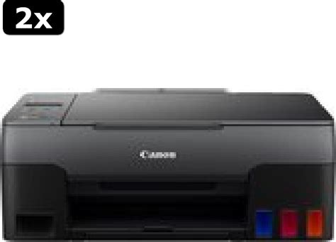 2x Canon Pixma Megatank G2520 All In One Printer