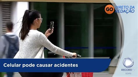 Celular Pode Causar Acidentes YouTube