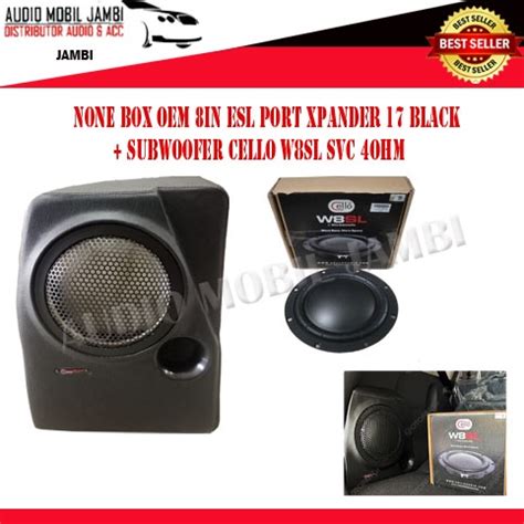 Jual Subwoofer Cello W Sl Svc Ohm Inchi None Box Oem In Esl Port