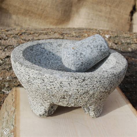 Granite Pestle and Mortar 20cm | Muddy Faces