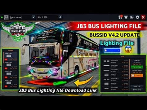 Jb Bus New Lighting File Bussid V For Bus Simulator Indonesia