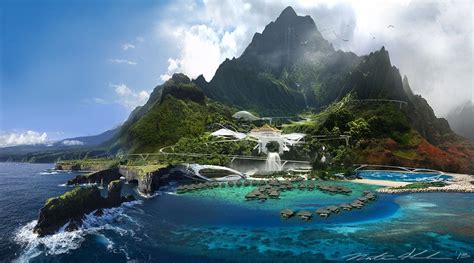 Jurassic World Visitor Centre Concept Art