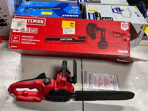 CRAFTSMAN (CMECS614) 14-in Corded Electric 8 Amp Chainsaw - NW Asset ...