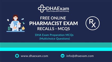 DHA Pharmacist Prometric Exam Questions Review Recalls Online FREE