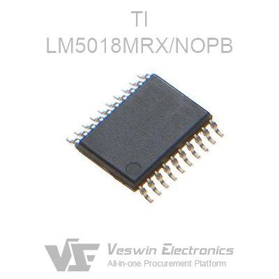 LM5018MRX NOPB TI Linear Regulators Veswin Electronics