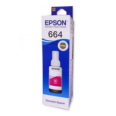 Epson 664 Magenta Ink Bottle Packaging Size 70 Ml At Rs 350 Piece In