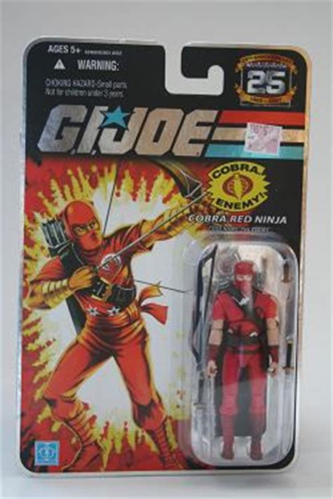 Gi Joe Th Anniversary Red Ninja Parry Game Preserve