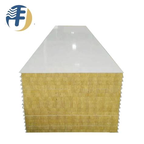 Fireproof Insulation Rockwool Sandwich Panel Specification For Roof And