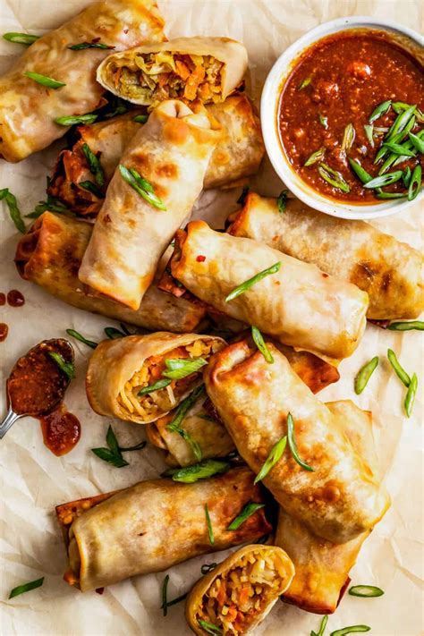 Air Fryer Spring Rolls Recipe Diethood