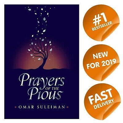 Sale PRAYERS OF THE PIOUS Omar Suleiman Hardback 2019 NEW