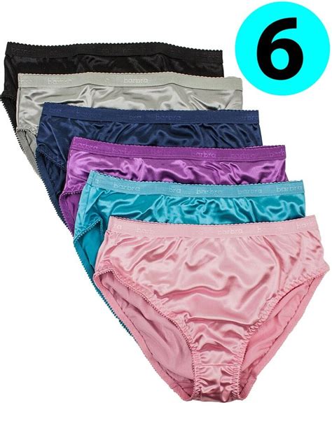 Womens Silky Sexy Satin Bikini Panties S Plus Size Women Underwear