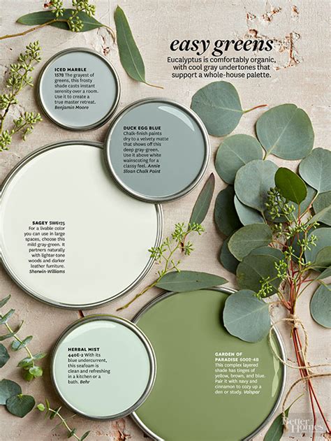 Behr Herbal Mist Interiors By Color