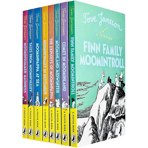 Amazon Co Jp Tove Jansson Moomin Collection Books Set The Exploits