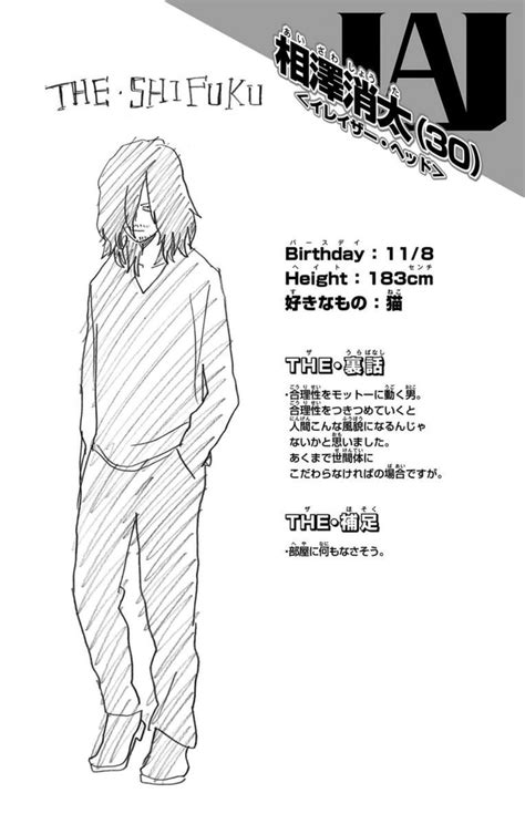 Image Profile Shota Aizawapng My Hero Academia Wiki Fandom