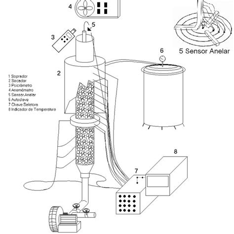 Posições dos termopares no secador de leito fixo Download Scientific