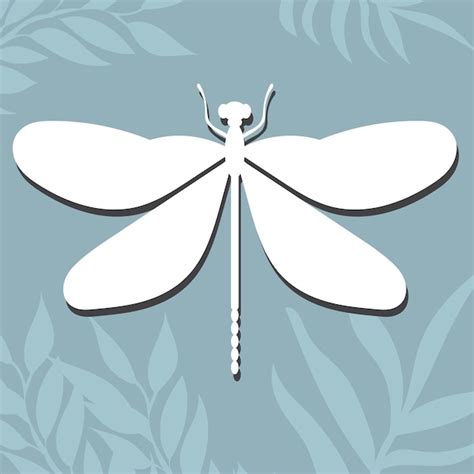 Vector Aislado Lib Lula Silueta Blanca Icono Vector Premium