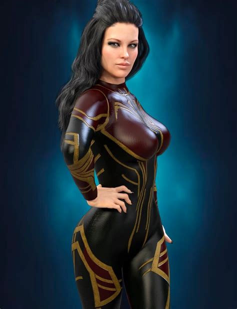 X Fashion Sci Bodysuit For Genesis Female S Render State