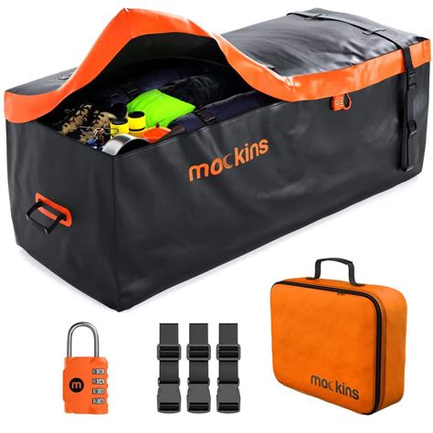 Mockins 16 Cu.ft Waterproof Cargo Carrier Bag - 58 in.x 24 in.x 20 in ...