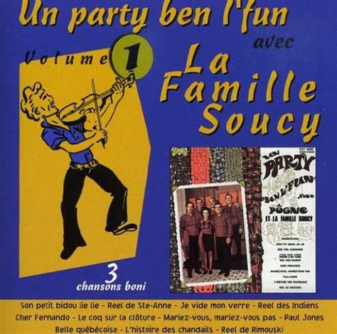 Vol 1 Famille Soucy Amazon Es CDs Y Vinilos