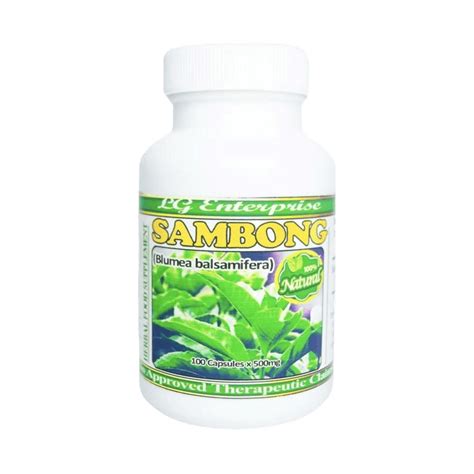 Sambong Herbal Capsules Prevents Uti Anti Bacterial Proper Sugar