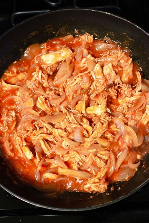 Authentic Mexican Chicken Tinga- Best Tinga De Pollo