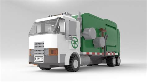 Definitely Support this "LEGO City"-Scale Automated Garbage Truck on LEGO Ideas | The Brick Show