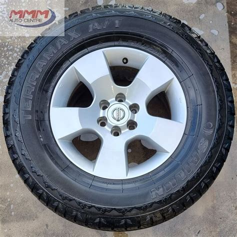 For Sale X Nissan Navara Stx Inch Genuine Alloy Wheels Tyres