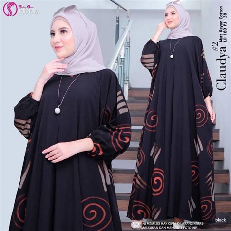 Jual Kaftan Shofiya Premium Rayon Super Jumbo Busui Dress Nyaman