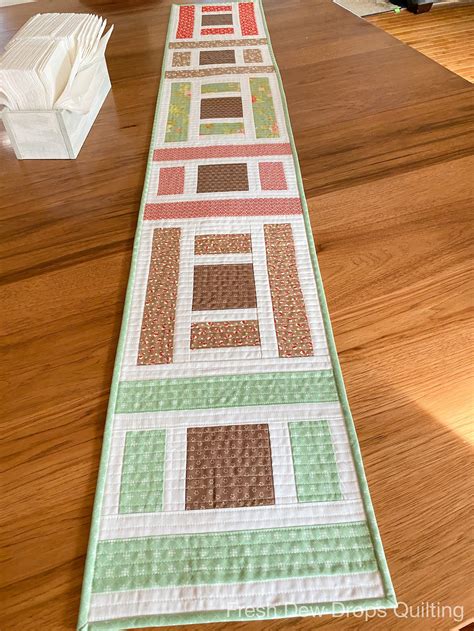 DIGITAL PDF PATTERN Lakehouse Steps Runner Quilt Etsy