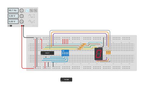 Circuit Design Copy Of Decodificador Bcd Para Display De 7 Segmentos