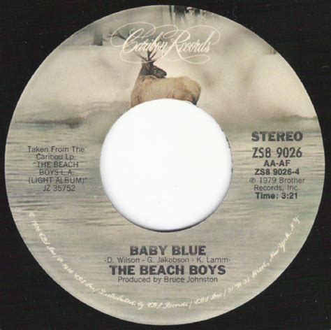 Beach Boys On 45 Us Regular Issues Caribou Label