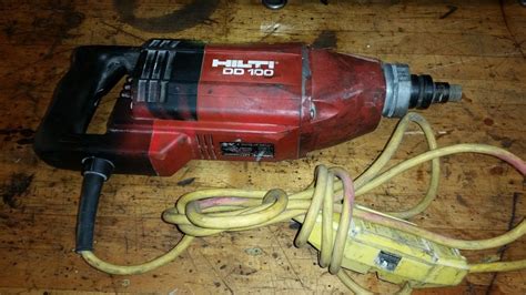 Hilti Dd100 Diamond Core Drill Bore Drill Concrete Hole Saw Dd 130 150