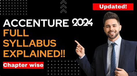 Accenture Recruitment 2023 2024 Updated Syllabus Accenture