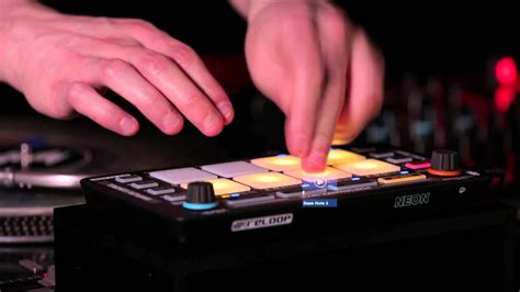 Reloop Neon Add On Dj Controller Serato Dj Performance Drum Pad