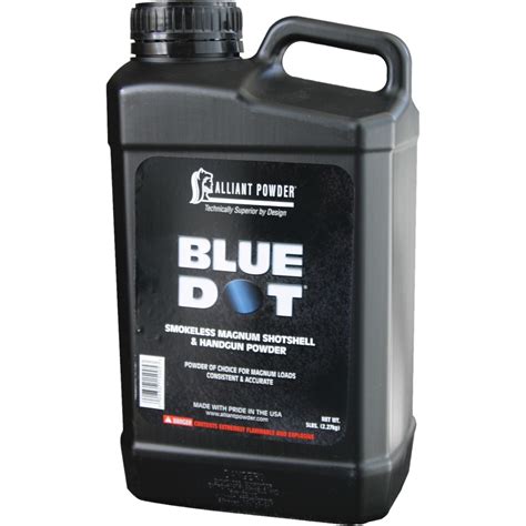 Alliant Blue Dot Smokeless Powder 4 Lbs Hazmat Fee Required