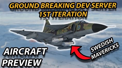 Aircraft PREVIEW Ground Breaking Dev Server 1st Iteration Swedish