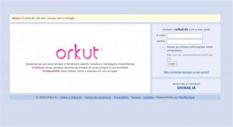 Como Entrar No Orkut E Recuperar Fotos Veja Passo A Passo Do Google