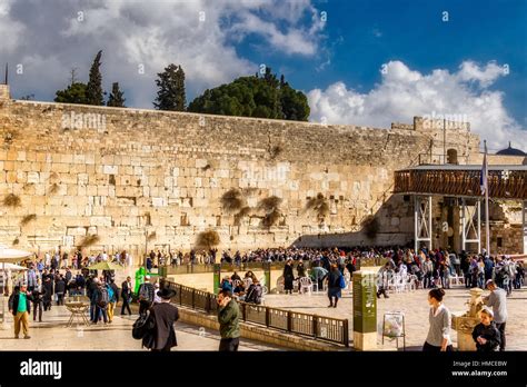 Western Wall Jerusalem Stock Photo Alamy