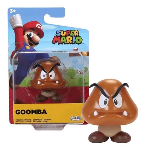 Mini Figura Super Mario O Filme Goomba Verde Candide 3001 Frete grátis