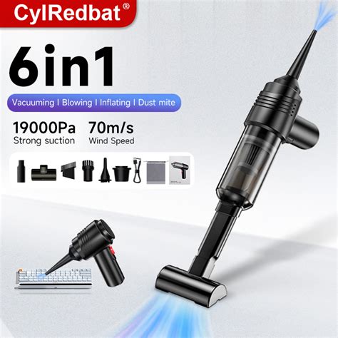 Jual CylRedbat Vacuum Cleaner 19000Pa Blower Mini 6in1 Portabel