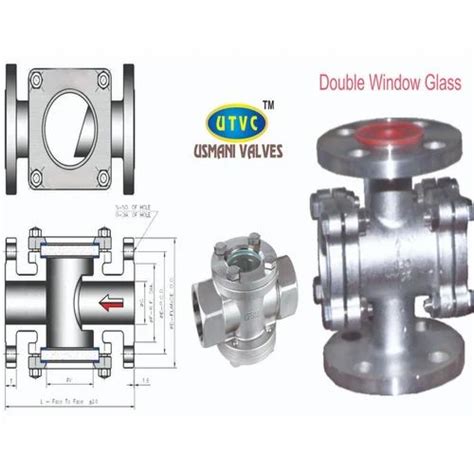 Double Window Sight Glass Manufacturer From Mumbai