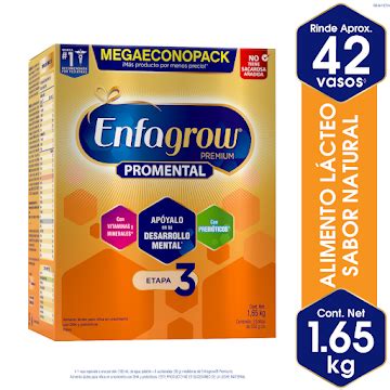 Alimento Lácteo Enfagrow Promental Natural Etapa 3 Lata x 1650 gr