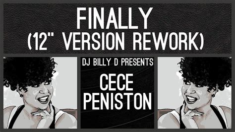 Cece Peniston Finally Version Rework Youtube