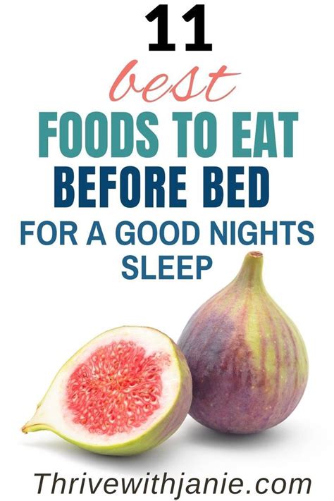 The Best Foods That Help You Sleep Better Thrive With Janie How To