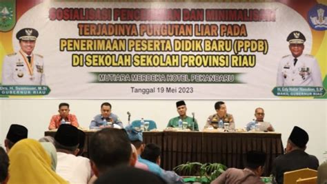 Kejati Riau Hadiri Kegiatan Sosialisasi Pencegahan Dan Minimalisasi