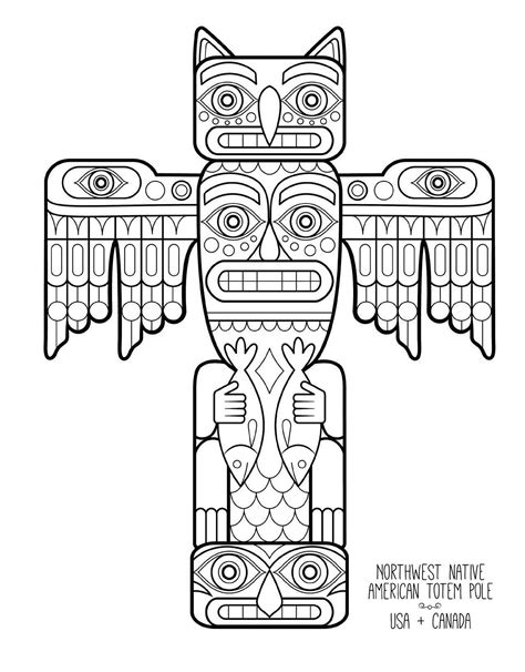 Printable Totem Pole Templates Pdf For Free At Artofit