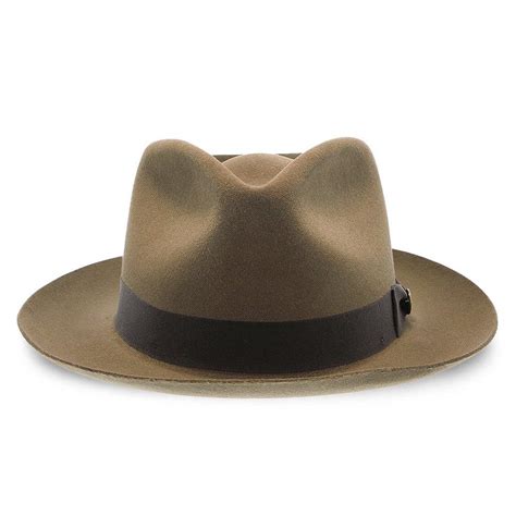 Mens Stetson Chatham Wool Felt Fedora Hat 238 In Brim