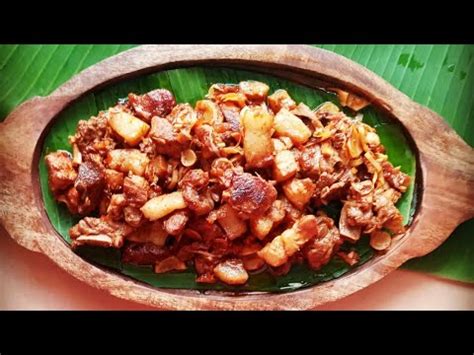 HOW TO MAKE NAGA STYLE PORK WITH BAMBOO SHOOT TRADITIONAL NAGA PORK