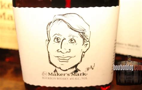 VIDEO Maker S Mark Bourbon Caricature Bottles At The Julep Ball