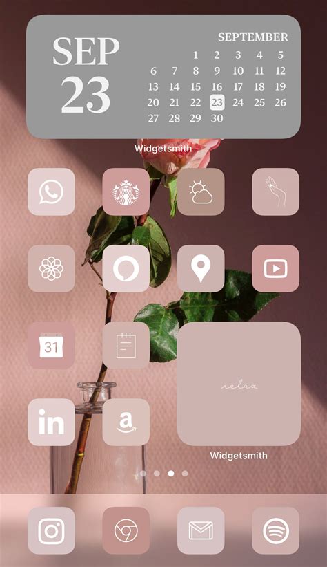 24 Ios 14 Home Screen Aesthetic Icons 3D Forest Images Wallpaper